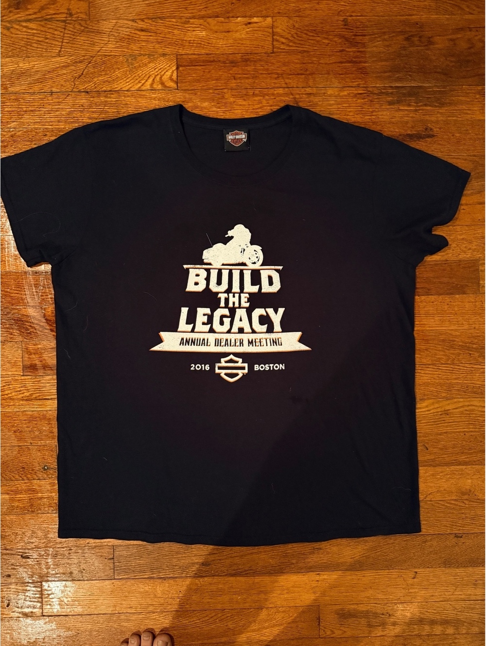Harley-Davidson 2016 Build The Legacy Annual Dealer Meeting Staff T-Shirt XL